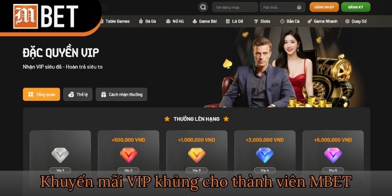 Nội dung khuyến mãi MBET cần cập nhật khi nhận ưu đãi