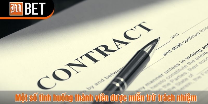 miễn trừ trách nhiệm
